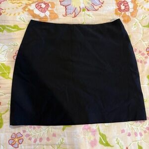 Express Black Mini Skirt